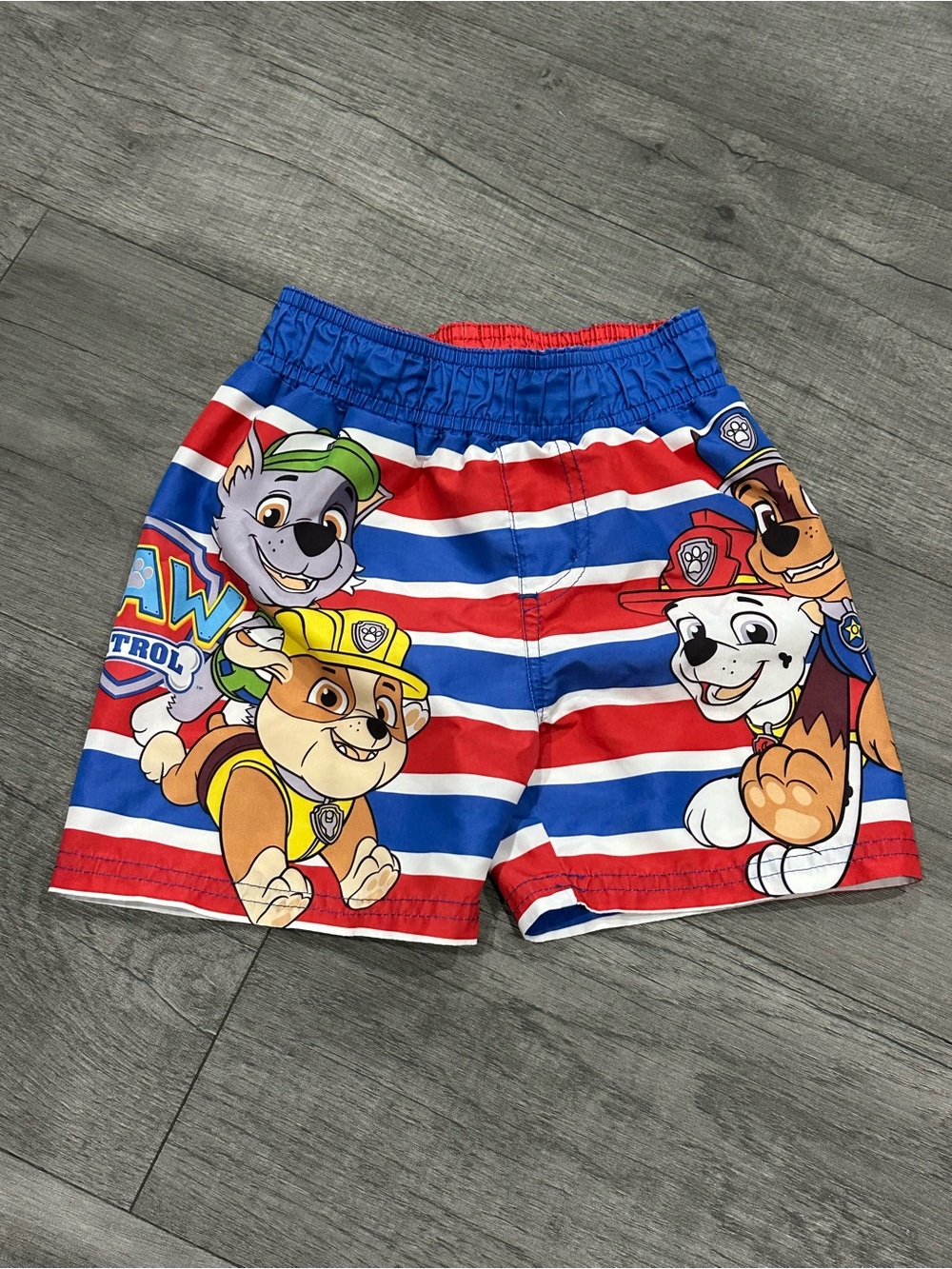 Toddler boys Nickelodeon Paw Patrol swim trunks size 3T